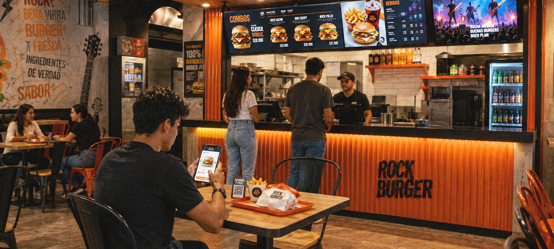 Contenido en vivo de Restaurante